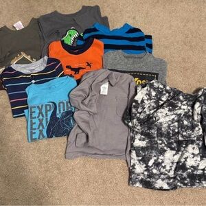 Assorted Kids Graphic and Patterned Shirts